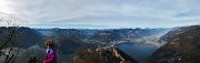 66 Spettacolare vista verso l'alto lago d'Iseo, le Valli Camonica, Bolrlezza, Cavallina